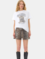 Shorts vaqueros leopardo Ganni